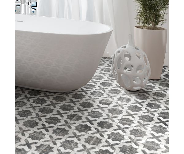 Tile - Ceramic-8X8 Timeless Venice Decor Nat. Rt