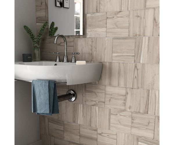 Tile - Ceramic-8''x8'' Woodland Grey