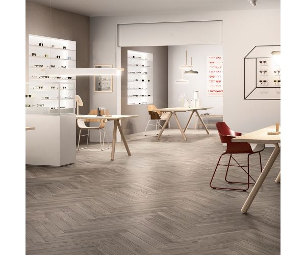 Tile - Ceramic-4''x27.6'' Treverkcharme White Nat.