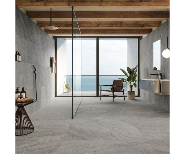 Tile - Ceramic-12X24 Vibes Grey Rt