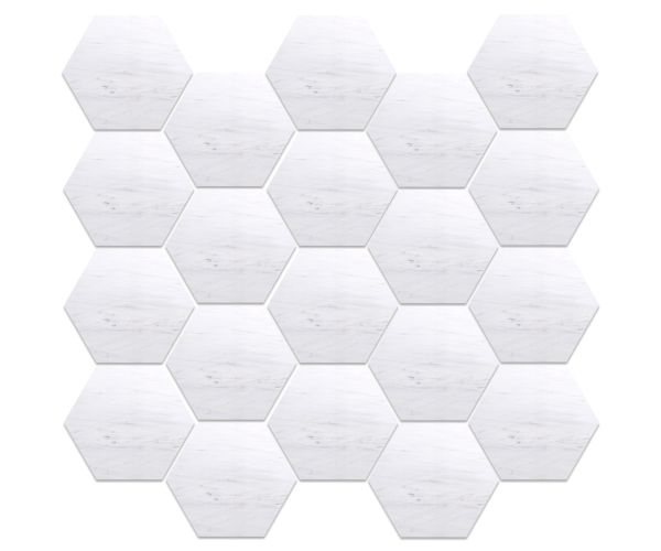 Mosaic-1¼'' Dolomite Hexagon Polished
