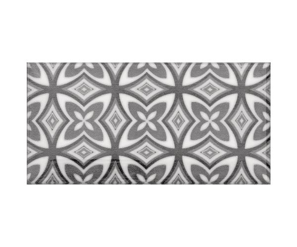 Mosaic-3''x6'' Metro Patchwork B&W (Random Mix Of 16)