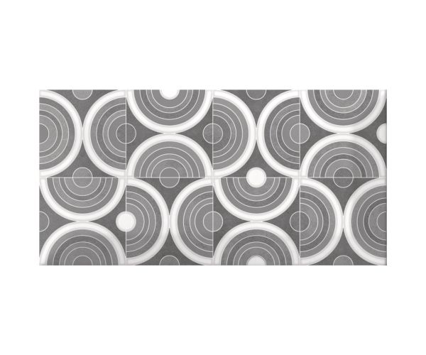 Mosaic-3''x6'' Metro Patchwork B&W (Random Mix Of 16)