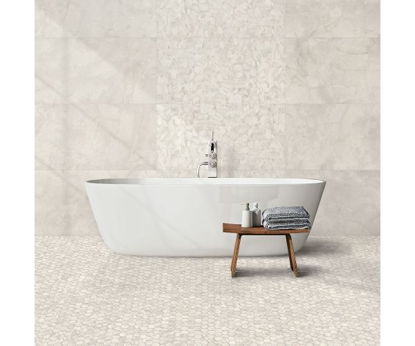 Tile - Ceramic-24X48 Alabastro Avorio Lev. Rt