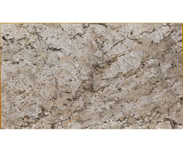 Slab - Stone & Other-White Truffle Leather Finish 1 1/4