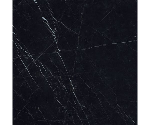Tuile-Céramique-29.6''x29.6'' Maxfine Marmi 6mm Black Marquinia Silky