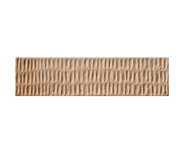 Tile - Ceramic-2.4 X 9.7 Lagoon Clay Decor Nat