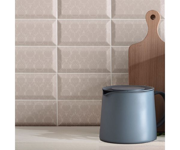 Tile - Ceramic-3''X6'' Minimarmi Cipria Trama