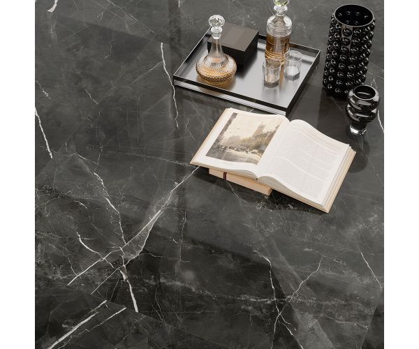 Tile - Ceramic-24X48 Marvel Gala Calacatta Black Lev. Rt