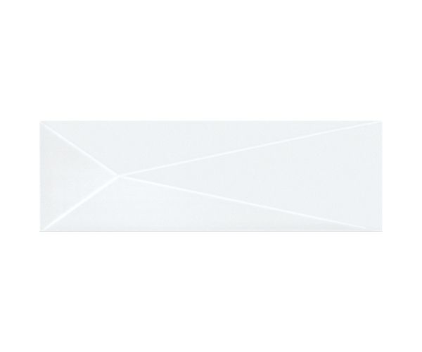 Tile - Ceramic-4''x12'' Sistem C Arch. Wall Prisma Bianco Luc.