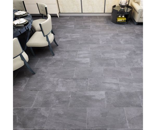 Tile - Ceramic-12''x24'' Augusta Anthracite Nat.
