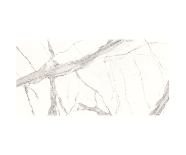 Dalles-Céramique-GIGANTEC 12mm STATUARIO MANHATTAN A LEV (63X126in)