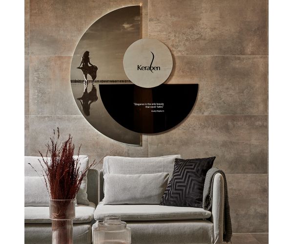 Tile - Ceramic-12X36 Universe Art Grey Matte Rt