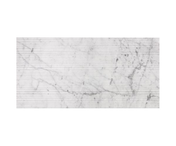 Tile - Stone & Other-12''x24'' Bianco Carrara Contours