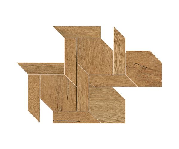 Mosaic-16X19 Roots Mosaic Vintage Gold Nat.