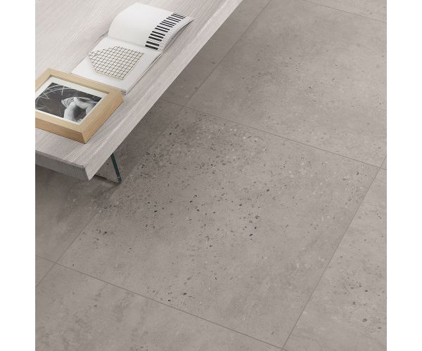 Tile - Ceramic-18''x36'' Concrete Dark Grey Nat. Rt