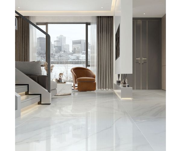 Tile - Ceramic-48X48 Lenci Blanco Lev.