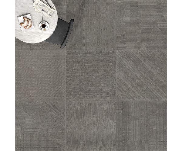 Tuile-Céramique-24''x24'' Evolution Dark Nat. Rt