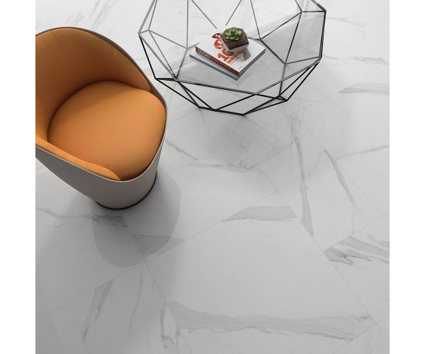 Tile - Ceramic-12''x24'' Statuary Blanco Nat. Rt