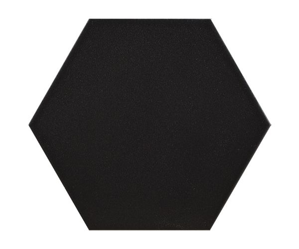 Tile - Ceramic-7.7X8.9 Essenza Mayfair Hexagon Negro Matte Rt