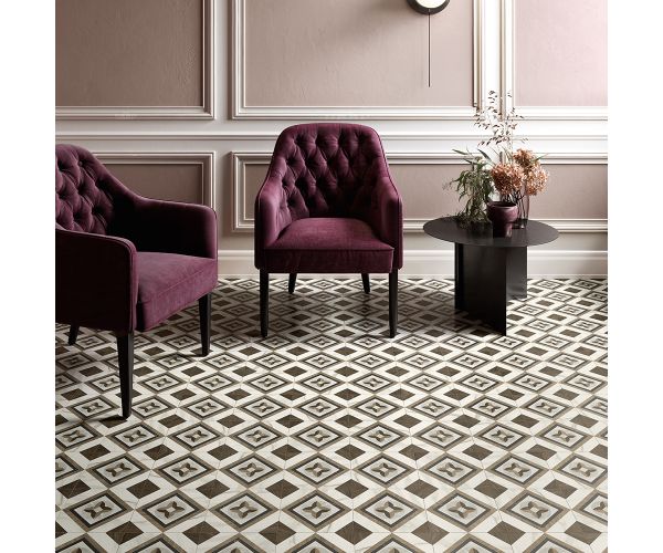 Tile - Ceramic-8X8 Intarsi Glam 02 Rt