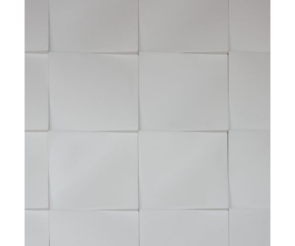 Tile - Stone & Other-8''x8'' Fifth Avenue Wave Branco Satin Finish
