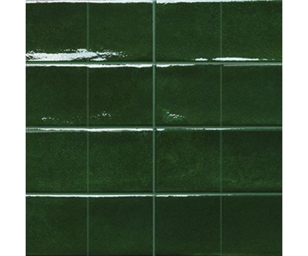Tuile-Céramique-4X4 Marrakech Green Glossy