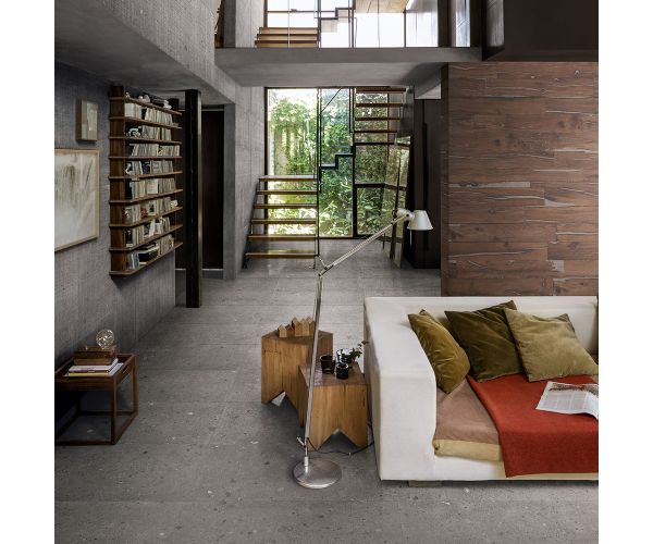Tile - Ceramic-12X24 Ego Grigio Scuro Nat.