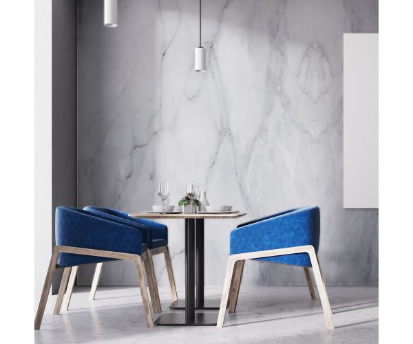 Slab - Stone & Other-Calacatta Lincoln Silver Polished 3/4''