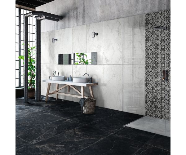 Tile - Ceramic-12X24 Timeless Black Nat. Rt