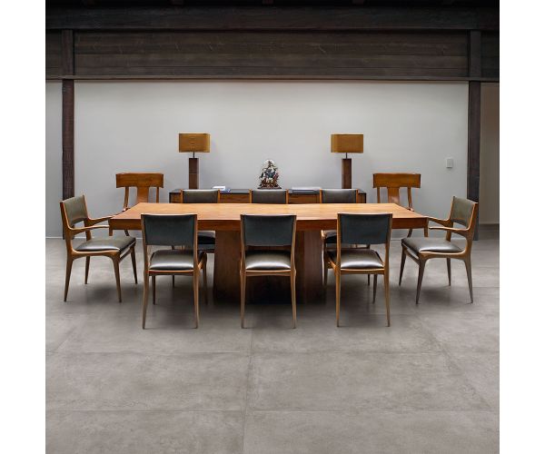 Tile - Ceramic-12X24 Plaza Grey Nat. Rt (Antibacterial)