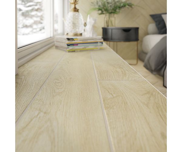 Tile - Ceramic-6X36 K-Wood Onda Beige Nat.