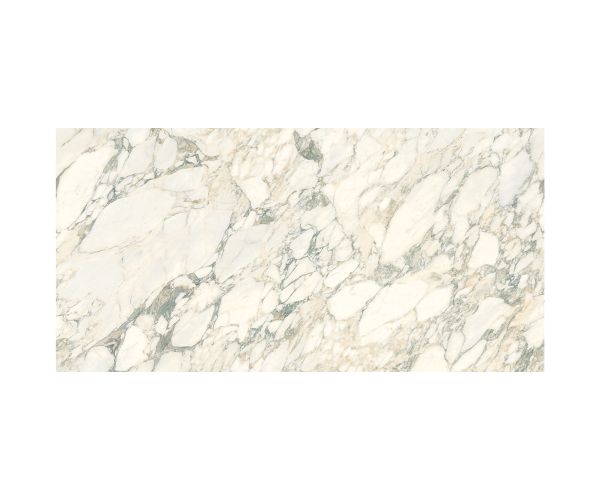 Slab - Ceramic-Sapienstone 4D 20mm Arabescato A Bookmatch Pol (63X126in)