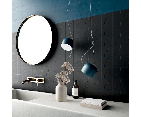 Tile - Ceramic-3,25X4,75 Curve Black Glossy