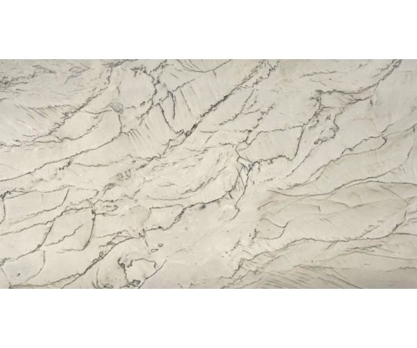 Dalles-Pierre et autres-White Silk Polished 1 1/4