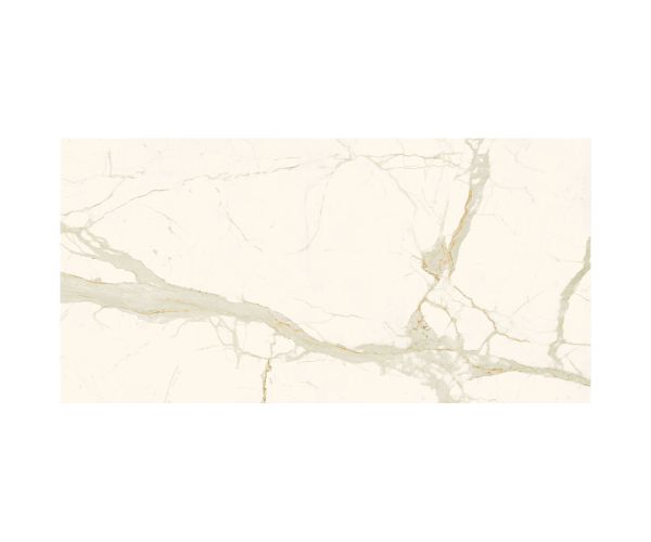 Slab - Ceramic-Sapienstone 4D 20mm Calacatta A Bookmatch Pol (63X126in)