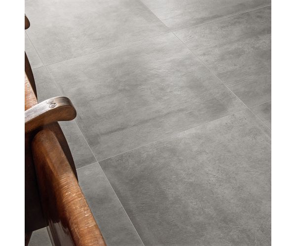 Tuile-Céramique-24''x24'' Entropia Grigio Nat.