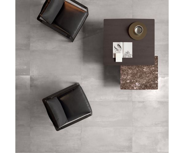 Tuile-Céramique-24''x48'' Interno 9 Silver Lap. Rt