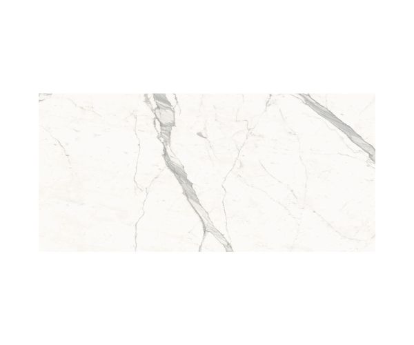 Slab - Ceramic-Sapienstone 12mm Calacatta Statuario Bookmatch Lev (59X128in)