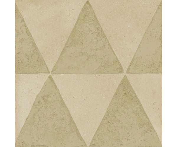 Tuile-Céramique-8X8 Artcraft Decoro Triangoli Calce