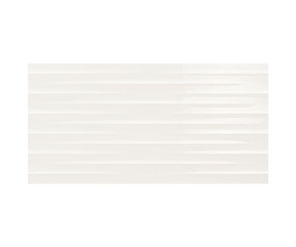 Tile - Ceramic-12''x24'' Color Code Drape 3D Bianco Luc. Rt