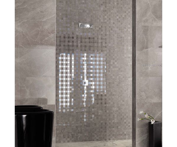 Mosaic-1.38''x1.38'' Marvelpro Grey Fleury Mosaico Nat.