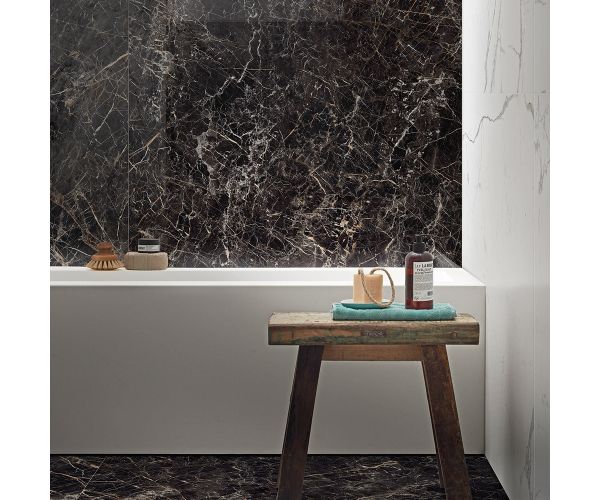 Slab - Ceramic-GRANDE MARBLE 12mm SAINT LAURENT LUX (64X127.5in)