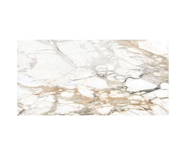 Slab - Ceramic-Grande Marble 12mm Calacatta Vena Vecchia A Bookmatch Lux (64X127.5in)