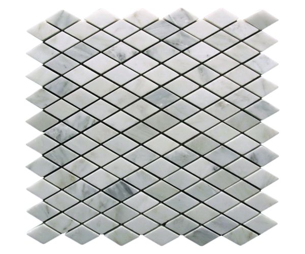 Mosaic-Classic White Diamond Mosaic Polished