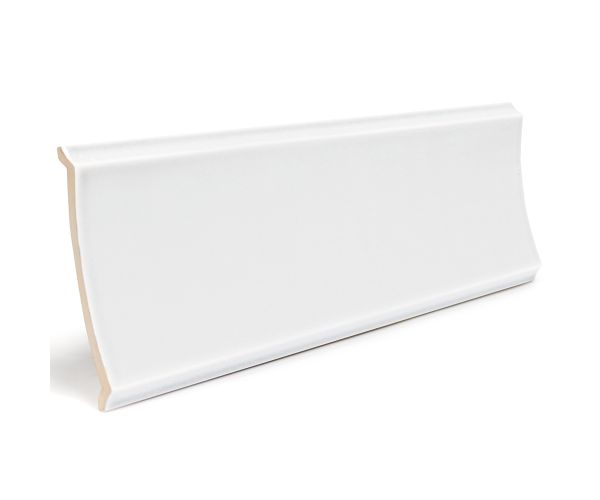 Tile - Ceramic-6''X18'' Bow White