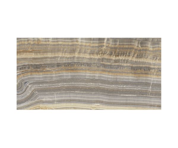 Dalles-Céramique-Maxfine Marmi 6mm Onice Grigio Lev (59X118in)