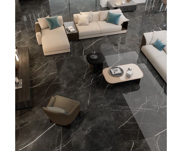 Tile - Ceramic-24X48 Marvel Gala Calacatta Black Lev. Rt