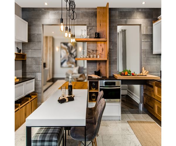 Tile - Stone & Other-8''x48'' Peau De Beton™ Onyx Raw