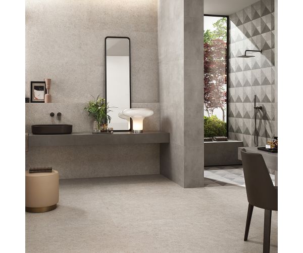 Tile - Ceramic-24X24 Boost Stone White Nat. Rt